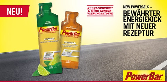New PowerGels: Bewährter Energiekick mit neuer Rezeptur